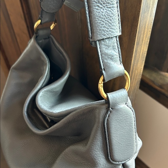 Marc By Marc Jacobs Charcoal Leather Hobo Bag - Picture 8 of 16